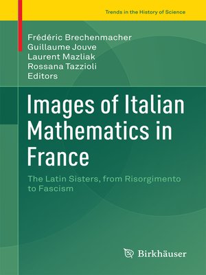 cover image of Images of Italian Mathematics in France